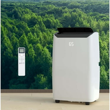 14,000Btu Air Conditioner Portable,Air Conditioner with Dehumidifier,Cooling Fan,Sleep Mode,Remote Control-Portable AC Unit fot Room Up to 750Sq.Ft,Floor Air Conditioner for Bedroom,Office
