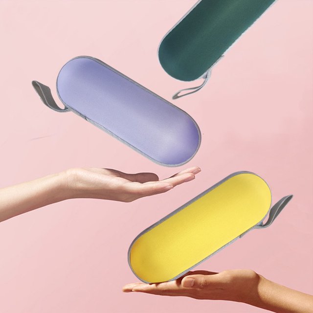 50% Fold Mini Portable Capsule Umbrella Pocket Folding Umbrella Dual-use Sunshade Advertising Gift Custom Umbrella