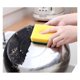 thumbnail image 4 of Esponja para lavavajillas Sailing trapo de cocina almohadilla para pelar 6 piezas amarillo verde, 4 of 5