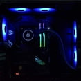 thumbnail image 4 of AURAFLOW X 240 CPU Water Cooler 12V RGB AIO Cooler 240mm CPU Liquid Cooler 2X120mm RGB Fan, Intel 115X/1200/2066, AMD AM4, 4 of 7