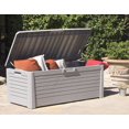 thumbnail image 4 of TOOMAX Florida 19.4 cu. ft. Outdoor Deck Box - Grey, 4 of 8