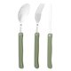 thumbnail image 4 of Juego de vajilla plegable de acero inoxidable para exteriores, tenedor, cuchillo, cuchara, para acampar, Picnic, viajes, 4 of 10