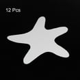thumbnail image 3 of Uxcell 12 Packs Non Slip Stickers 3.86" Bath Shower Floor Starfish Style Decals White, 3 of 6