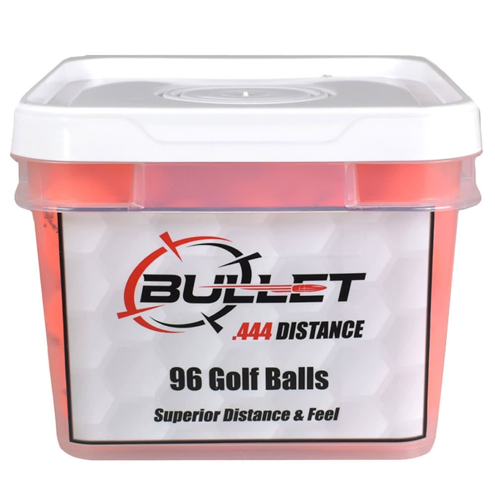 Bullet .444 Distance Matte Colored Golf Balls [96-Ball]