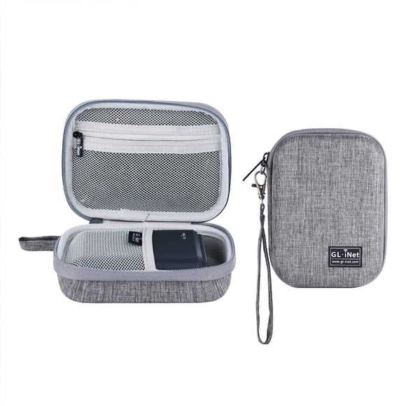 Funda organizadora para dispositivos Travel Router GL.iNet GL-AXT1800, color gris
