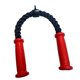 thumbnail image 4 of Accesorio de cable de cuerda para tríceps, ligero y resistente, cuerda de tensión para bíceps y tríceps Rojo, 4 of 9
