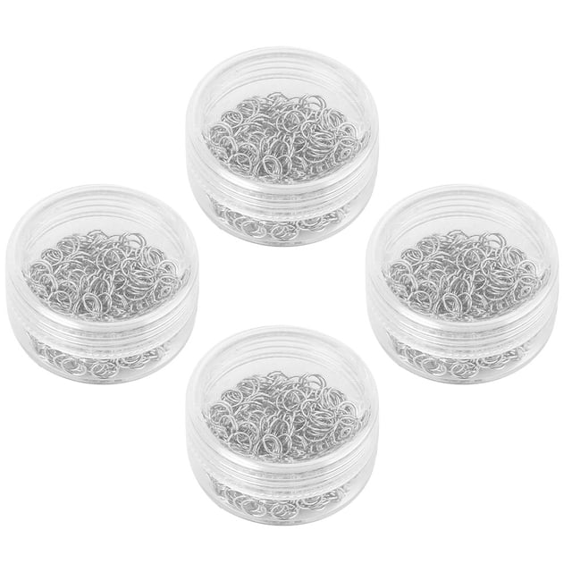 Oubit Jump Rings,4Box Metal Jump Rings Jewelry Findings DIY Ring Crafted with Care