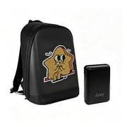 BIOSLED Smart LED Laptop Backpack with Programmable App Screen and Wireless Remote