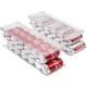 thumbnail image 1 of Sorbus Organizador de latas de refresco para refrigerador, dispensador apilable de latas con tapa para frigorífico, despensa y congelador, capacidad para 12 latas cada una, diseño transparente sin BPA, 1 of 5