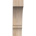 thumbnail image 2 of Ekena Millwork 5 1/2"W x 16"D x 20"H Balboa Smooth Knee Brace, Douglas Fir, 2 of 13