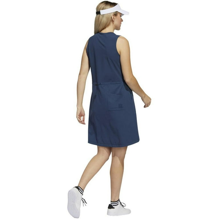 Adidas Golf Ladies Go-To Dress Crew Navy Medium - Walmart.com