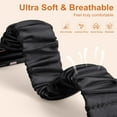 thumbnail image 3 of XiHAMA Scrunchie Bands Compatible with Apple Watch Bands Women 41mm 40mm 38mm 42mm 45mm 46mm, Stylish Stretchy Band Waterproof Elastic Solo Strap Wristband for iWatch SE Apple Watch Series10 9 876543, 3 of 8