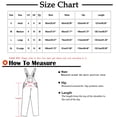 thumbnail image 3 of Dwaogom Solid Women’s Elastic Waist For Casual With Casual Long Length Pants Jumpsuit Lined Leggings For Women With Pockets Leopard Leggings For Women, 3 of 6