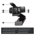 thumbnail image 2 of WEBCAM LOGITECH C920S PRO FULL HD AUTOENFOQUE MICROFONO Logitech 960-001257, 2 of 4