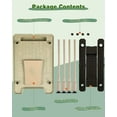 thumbnail image 2 of VNEKVA Turtle Floating Basking Platform, Turtle Tank Accessories with Feeding Area, Reptile Climbing Dock for Aquatic Pets, 2 of 9