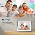 Frameo 10.1" Digital Picture Frame Smart Wifi Touch Screen Electric