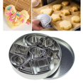 thumbnail image 4 of de acero inoxidable Herramientas s pasteles de Juegos de es de Baoblaze Cortador de galletas, 4 of 8