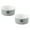 Gray/Black, variant on Bone Dry Ceramic Pet Bowls, Dishwasher Safe, Medium Bowl Set, 6x2", Rose, 2 Count