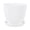 🍒 White_New#2406, variant on Plastic Plant Pots With Saucers 3.5 Inch - Indoor Outdoor Modern Planter Containers, Drainage Holes, Decorative Flower Pots for Succulents Herbs Cactus