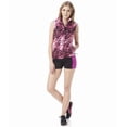 thumbnail image 2 of Aeropostale Womens LLD Velocity Windbreaker Vest, Black, Juniors, Medium, 2 of 3