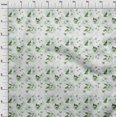 thumbnail image 3 of oneOone Cotton Jersey White Fabric Florals Diy Clothing Quilting Fabric Print Fabric By Yard 58 Inch Wide-Q8S, 3 of 4