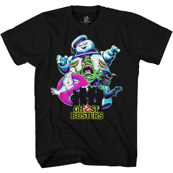Ghostbusters Mens Stay Puft Shirt Stay Puft Logo Tee Shirt Graphic T-Shirt
