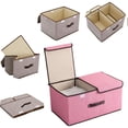 thumbnail image 2 of Caja organizadora Segos Plegable con Divisiones Rosa, 2 of 5