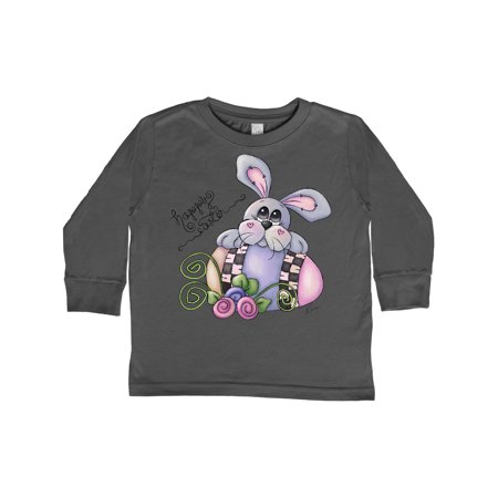 

Inktastic Happy Easter Bunny Rabbit Gift Toddler Boy Girl Long Sleeve T-Shirt