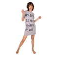 thumbnail image 3 of Camisón de algodón con estampado gris I Love Shape M9036 T G I LOVE SHAPE 9036, 3 of 3
