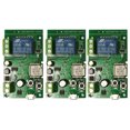 thumbnail image 1 of 3PCS eWeLink DC5V 24V 32V Wifi Switch Wireless Relay Module Smart Home Automation Modules Phone APP Remote Control Timer Switch Home Voice Control for Access Control System Inching/Self-L, 1 of 7