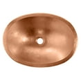 thumbnail image 3 of Sinkology Strauss Metal Oval Undermount Bathroom Sink, 3 of 5