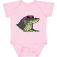 thumbnail image 3 of Inktastic Sunny Gator in Pink Sunglasses Boys or Girls Baby Bodysuit, 3 of 5