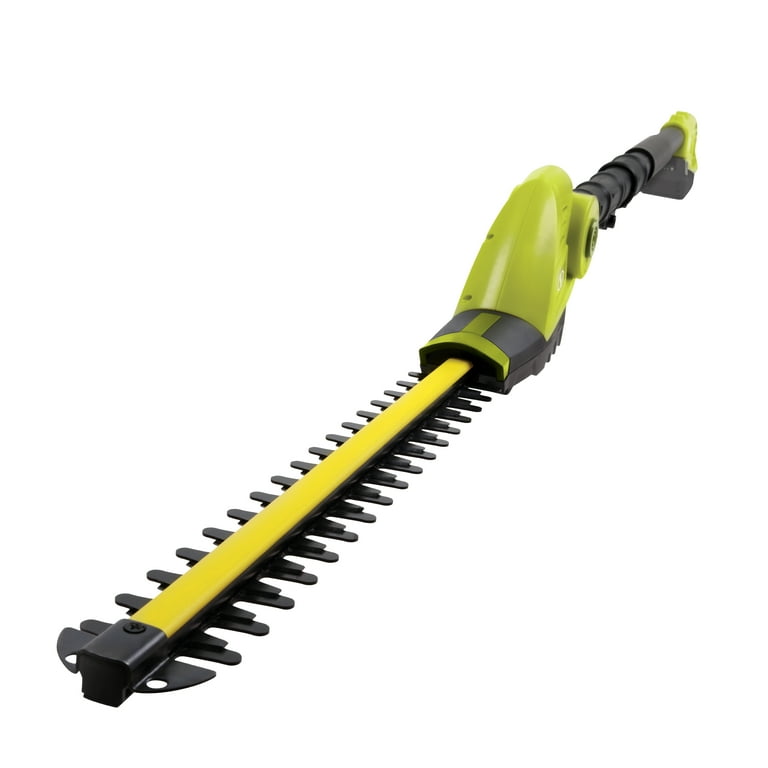 Sun Joe 24V Cordless 3-in-1 Hedge Trimmer + Pole Saw + Grass