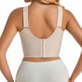 thumbnail image 5 of SNKSDGM Women's Plus Size Breathable Sports Bra, Seamless Racerback Bralette, Mesh Hollow Out Wire-Free Bras, 5 of 8