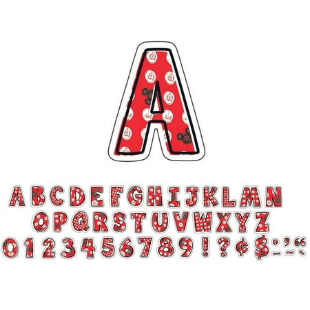 Eureka EU-845220BN Mickey Color Pop 4 in. Deco Letters - Pack of 3