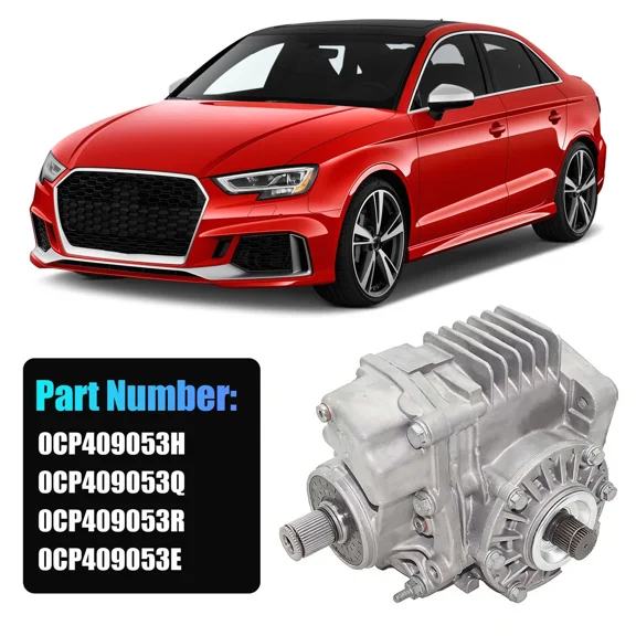 Remanufactured Woudy Transfer Case Assembly, Automatic Transmission Drive Axle, for Audi RS3 2017-2020, Replace 0CP409053H