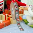 thumbnail image 2 of 8 Yard Christmas Ribbon Xmas Decor Decorative Multipurpose DIY Gift Wrapping Ribbon for Bouquets Greeting Cards Wreath Decor Green House, 2 of 9