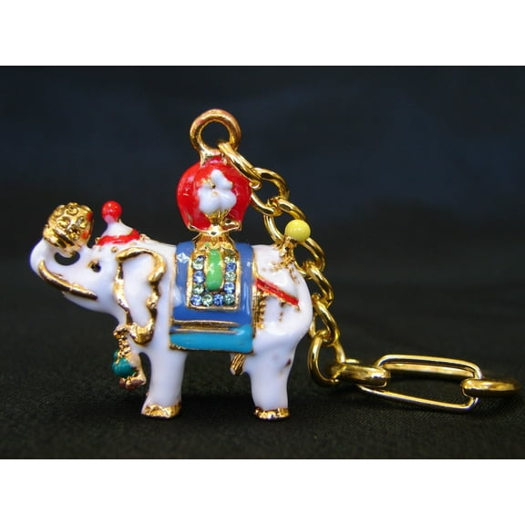 Elephant Carrying Mani BaoZhu Amulet