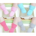 thumbnail image 4 of New Solid Color Infant Baby Toddler Boy Socks Cotton 0~6Y Boy Girl New Born Kids, 4 of 4