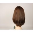 thumbnail image 4 of European Human Hair Freeda Wig Liberty Brown With Reddish Highlights Skin Top Size L, 4 of 5