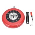 thumbnail image 3 of Decorative Hanging Clocks, Aluminum Pot Wall Clock Large Digital Dial for Dining Room for Bars for Restaurants, 3 of 9