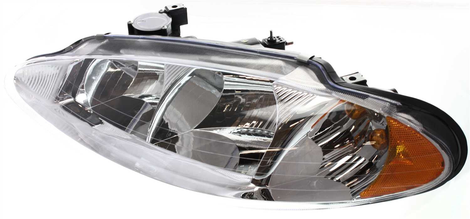 Headlight Compatible With 1998-2004 Dodge Intrepid Chrysler Left Driver Halogen With bulb(s)