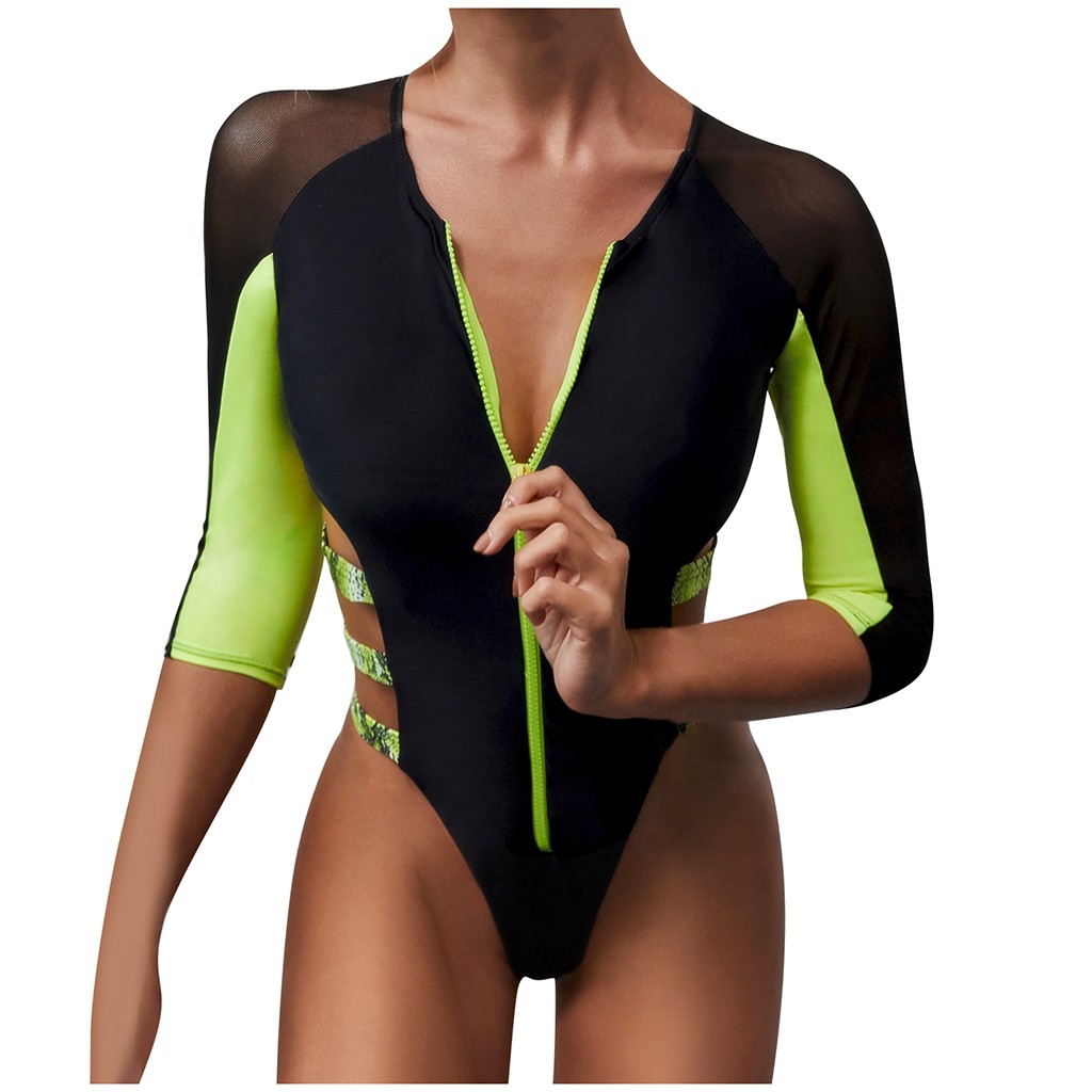 quarter sleeve swimsuit