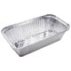 thumbnail image 2 of Caja desechable de barbacoa de papel de aluminio para paquete de 20 - Recipientes comerciales de 20x10,5x5,5cm para latas de pescado para barbacoa y repostería, comida para llevar y preparación de, 2 of 8