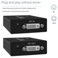 thumbnail image 1 of DVI Extender DVI Ethernet Adapter HD 1920X1200 EU Plug, 1 of 5