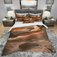 thumbnail image 2 of Designart 'Lower Antelope Slot Canyon in Reflected Sunlight' Modern & Contemporary Duvet Cover Set, 2 of 4