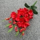 thumbnail image 5 of Orquídeas Artificiales Ramo de rosas artificiales de tela para decoración de bodas, hogar y oficina (amarillo) Rkxzt, 5 of 8