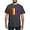 Charcoal, variant on - Austin Gay Pride Rainbow Cityscape T Shirt - Mens Comfort Colors Shirt