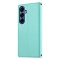 thumbnail image 3 of Wallet Leather Case For Samsung Galaxy S26 5G 6.3",with Card Holder,wristband, Shockproof Kickstand Embossed Cute Cats, Snap Phone Case,Green,For Galaxy S26 (5G), 3 of 9