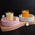 thumbnail image 4 of WINDLAND Silicone Crafting Mold Star Shape Candle Stand Moulds Small Candle Plate Molds, 4 of 12